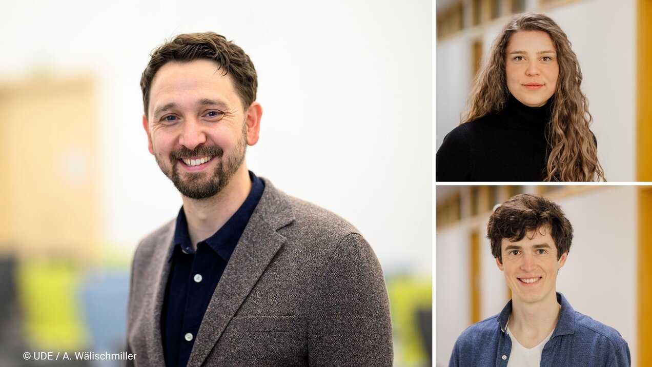 collage of portrait photos of research group members