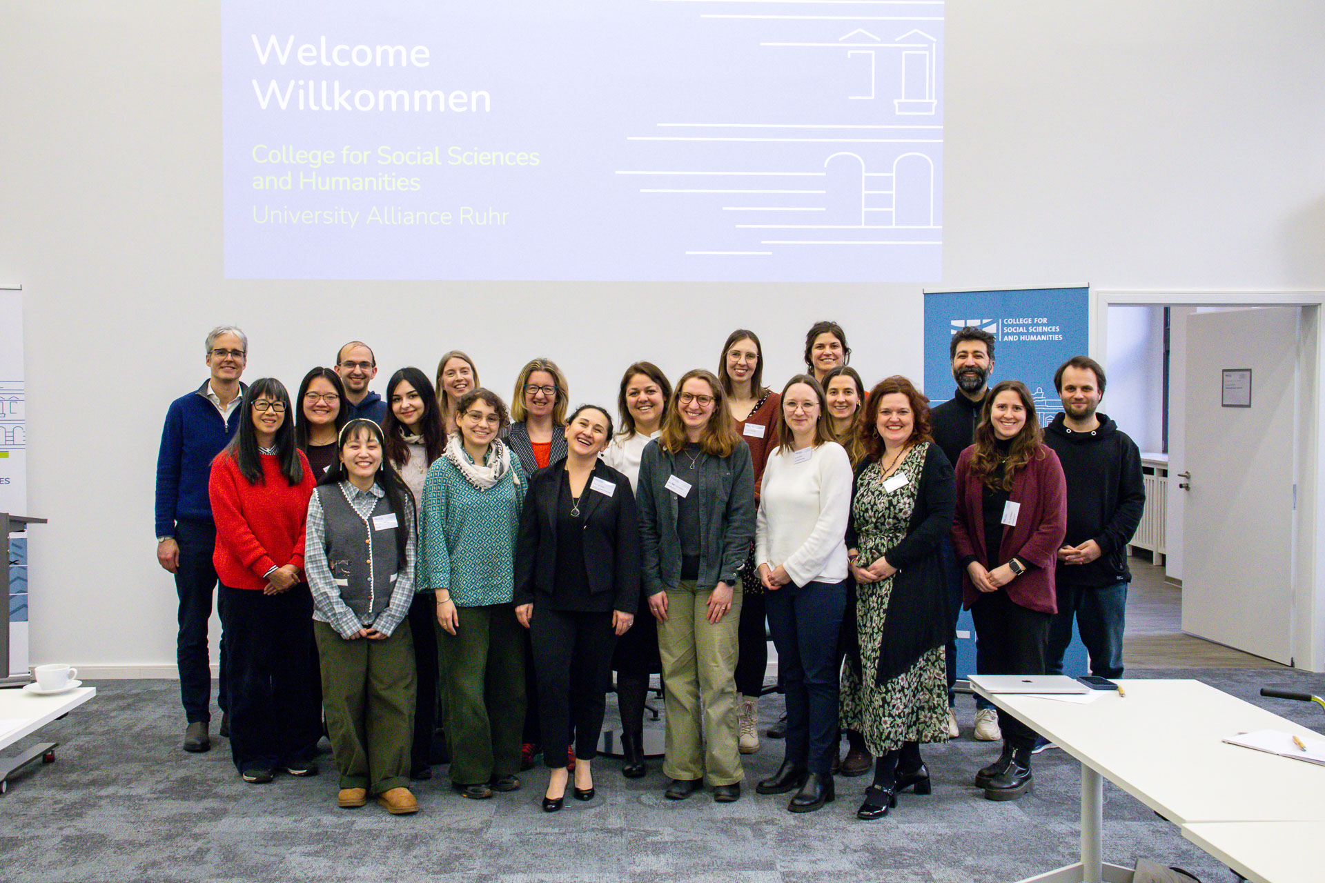 group photo of workshop participants